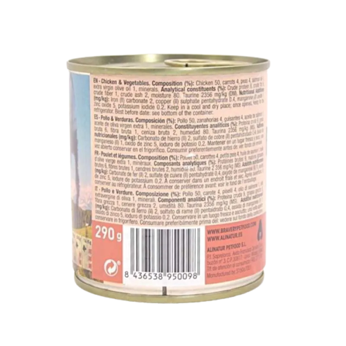 Grain-Free Chicken & Vegetables Canned Dog Food