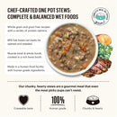 Braised Beef & Lamb One Pot Stew Wet Dog Food