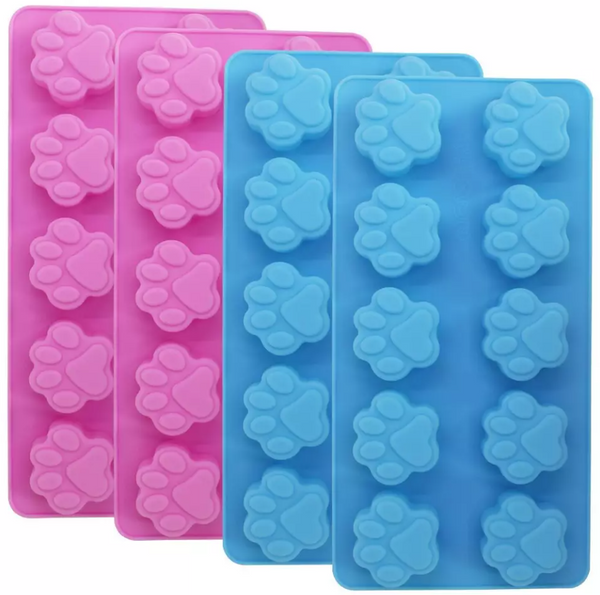 Paw Rectangular Mold for Pets