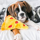 NomNomz - Squeakie Emojiz Pizza Slice Dog Toy