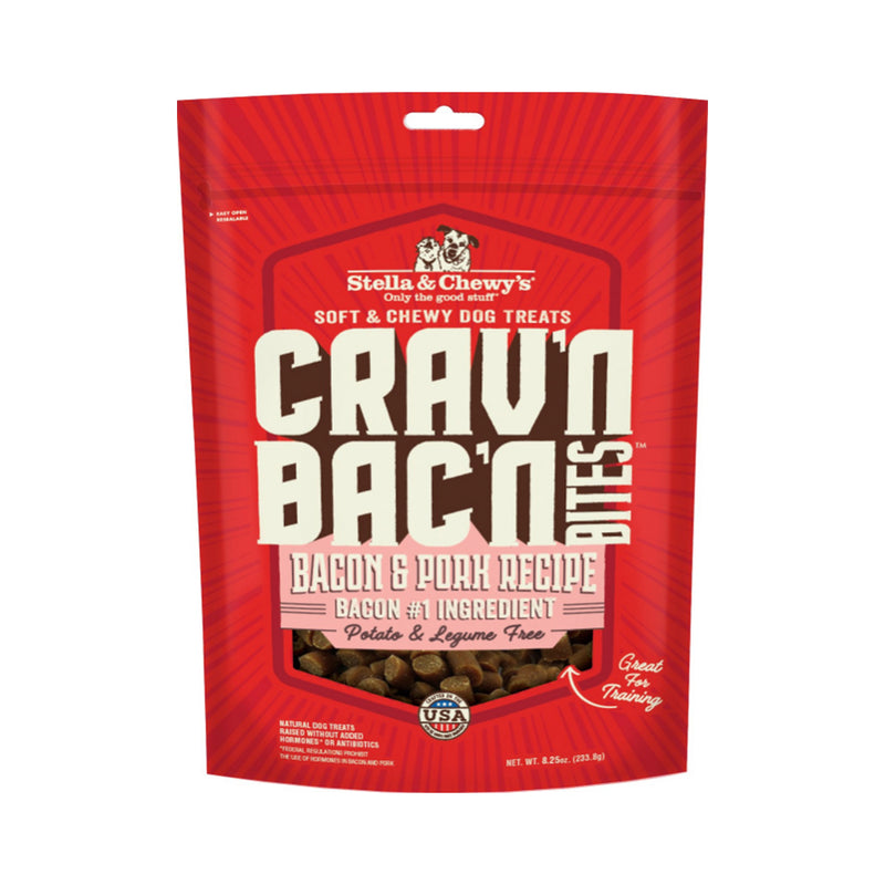 Crav'n Bac'n Bites Bacon & Pork Recipe Dog Treats