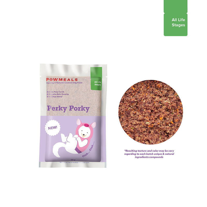 Perky Porky Cooked Dog Food