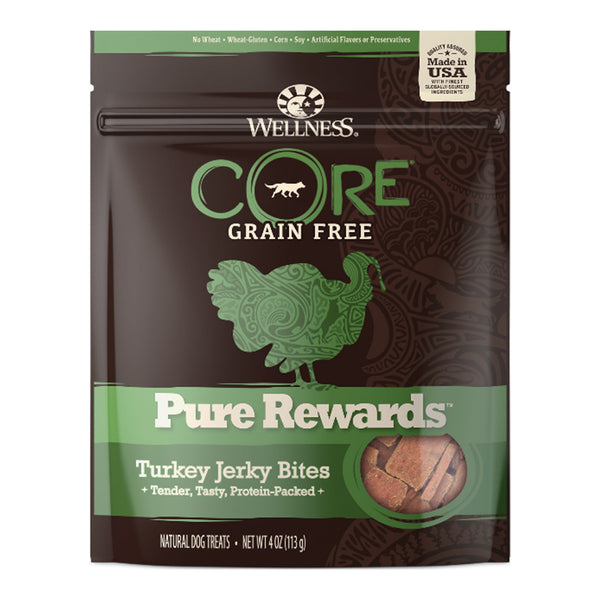 CORE Pure Rewards Turkey Jerky Dog Soft Treats