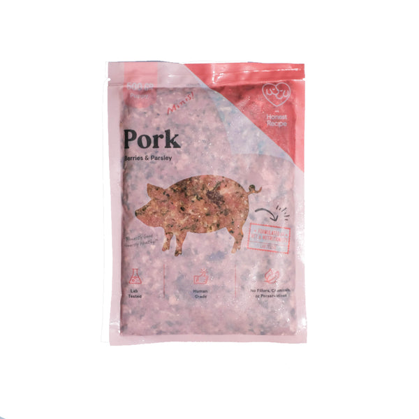 Pork Berries & Parsley Raw Dog Food - Puppy