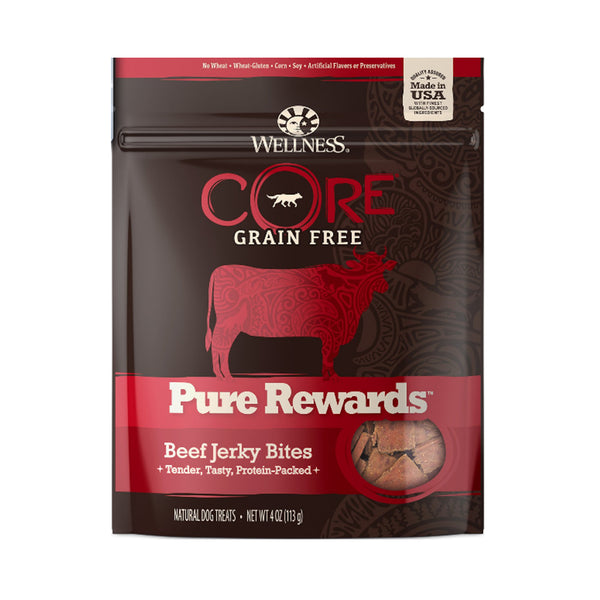 CORE Pure Rewards Beef Jerky Dog Soft Treats