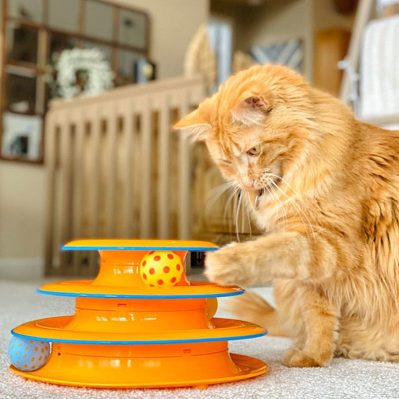 Tower of Tracks Cat Toy