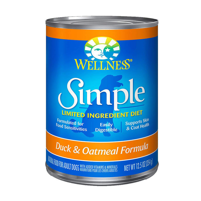 Simple Limited Ingredient Duck & Oatmeal Formula Canned Dog Food