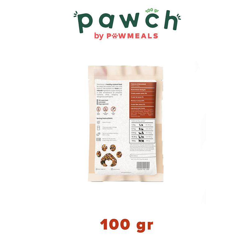 Bon Rabbetit Cooked Dog Food