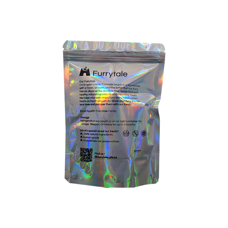 Rabbit Ears With Fur Freeze-Dried Raw Dogs Treats