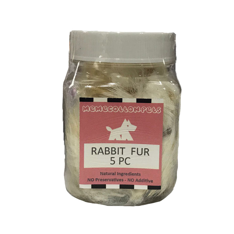 Rabbit Skin With Fur Dog Treats
