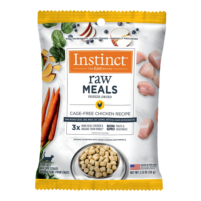 Raw Meals Freeze-Dried Cage-Free Chicken Recipe Cat Treats