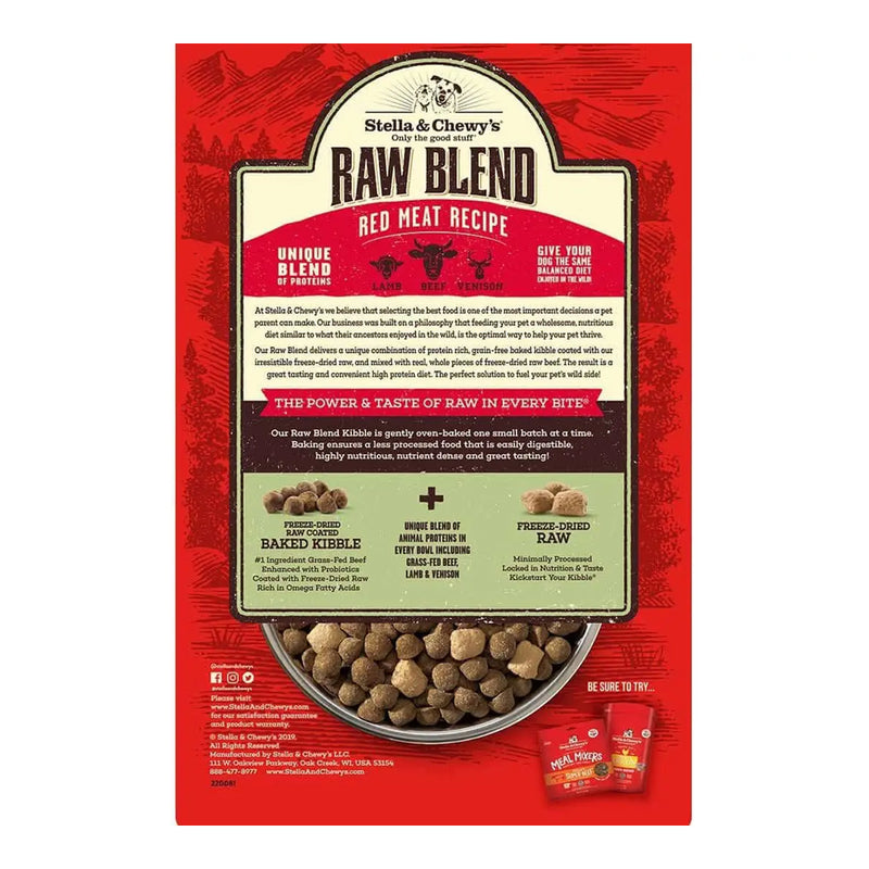 Raw Blend Grain-Free Red Meat Recipe Dry Dog Food