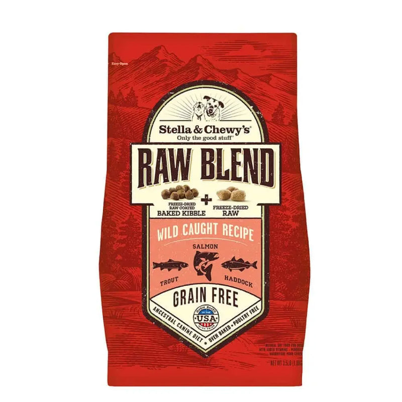 Raw Blend Grain-Free Wild Caught Recipe Dry Dog Food