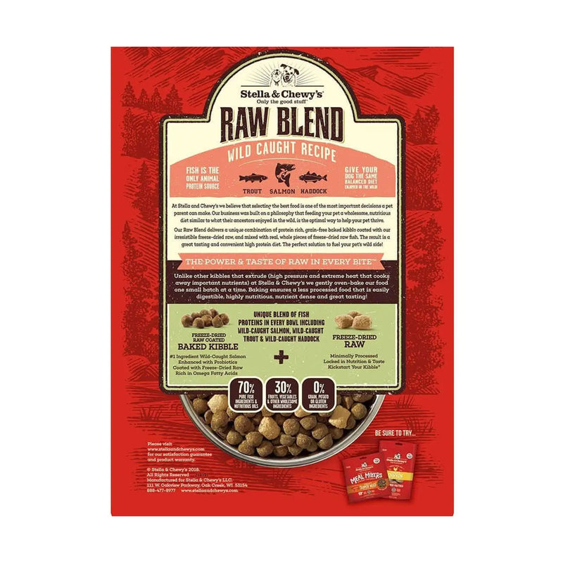 Raw Blend Grain-Free Wild Caught Recipe Dry Dog Food