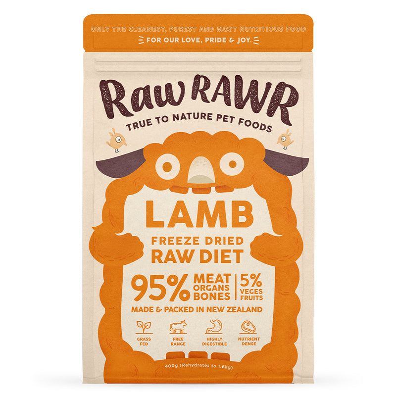 Lamb Raw Freeze Dried Dog & Cat Food