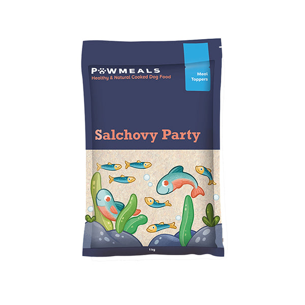 Salchovy Party Topper Dog Food