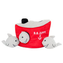 Zippy Burrow - Shark 'n Ship Dog Toy