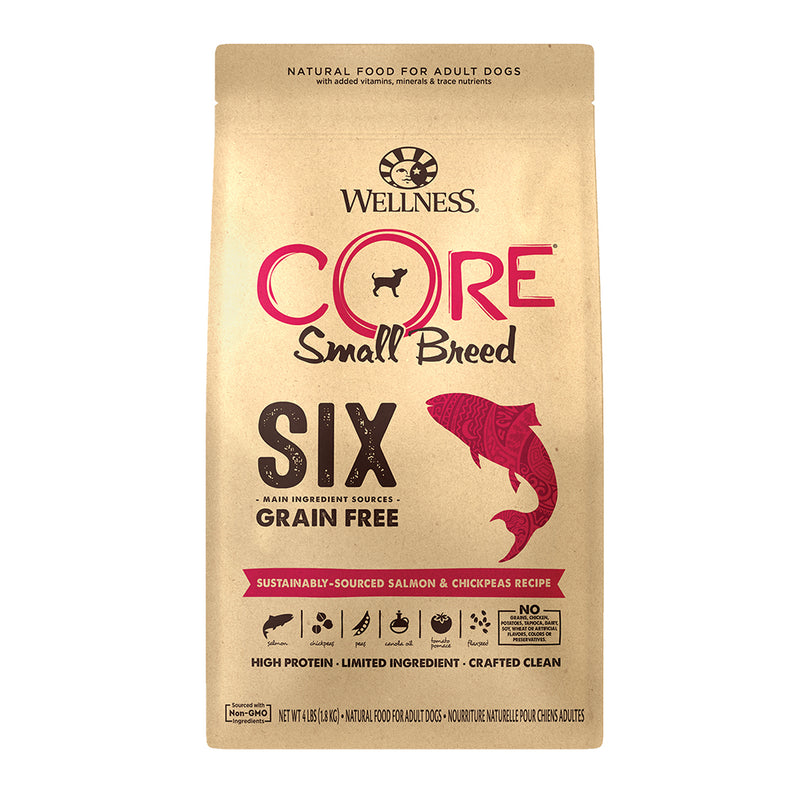 CORE SIX Small Breed - Sustainably Salmon Grain Free Dog Dry Food