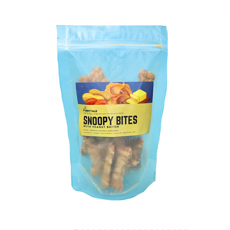 Snoopy Bites With Peanut Butter Dog Treats