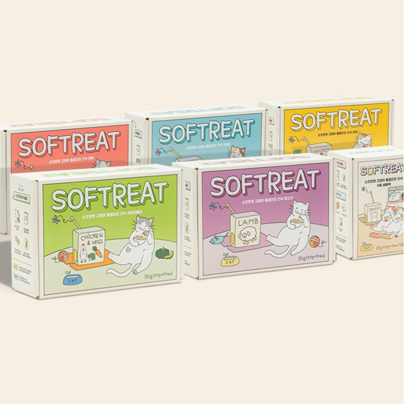 Softreat Freeze-Dried Chicken & Vegetables Cat Snacks