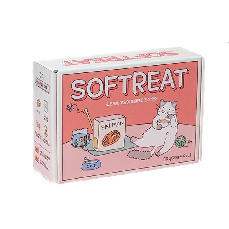 Softreat Freeze-Dried Salmon Cat Snacks