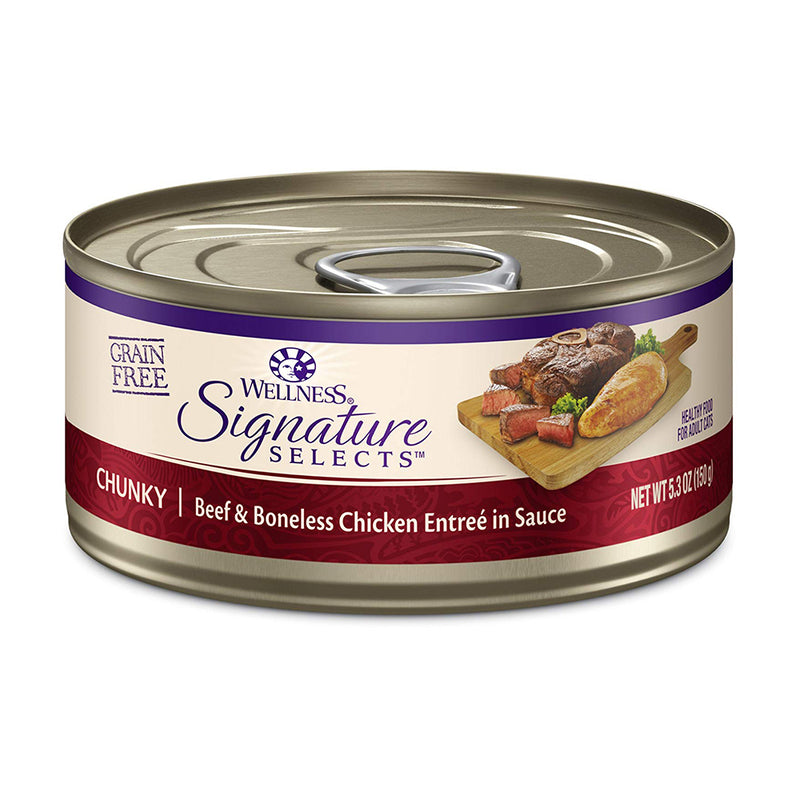 CORE Signature Selects Chunky Beef & Chicken Grain-Free Canned Cat Food