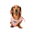 Vegan Leather Step In Dog Harness - The Twiggy (Blush)