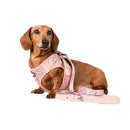 Vegan Leather Step In Dog Harness - The Twiggy (Blush)