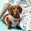 Vegan Leather Step In Dog Harness - The Twiggy (Blush)