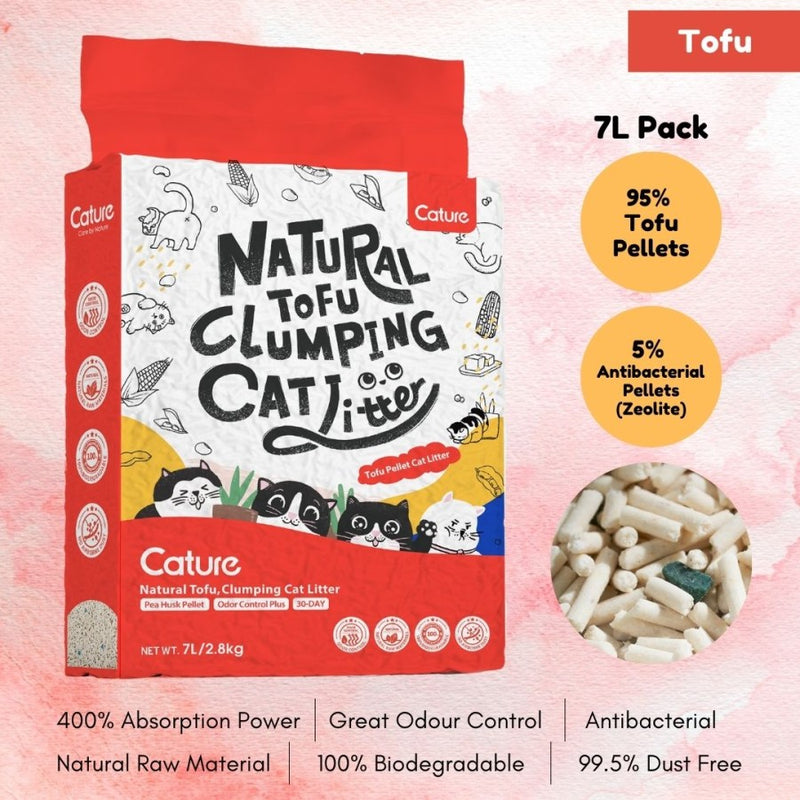 Natural Tofu Clumping Cat Litter Antibacterial