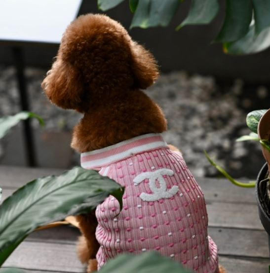 Chewnel Pink Dog Tanktop