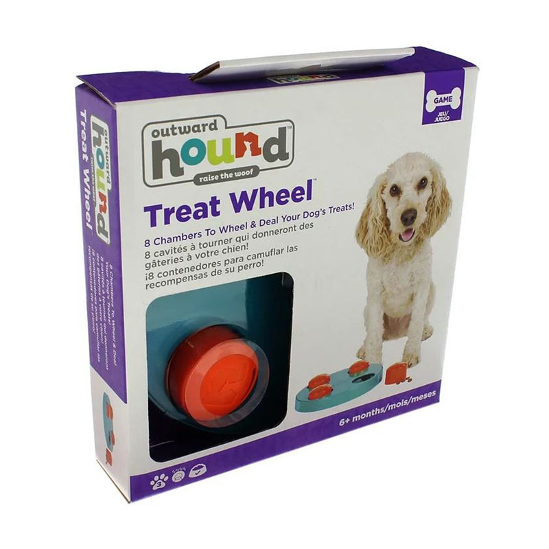 Outward Hound Treat Wheel Dog Toy - Main Image