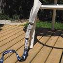 Vegan Leather Dog Leash - The Twiggy (Charcoal)