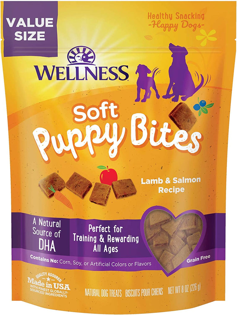 Complete Health Puppy Bites Soft Lamb & Salmon Recipe Grain Free Dog Treats