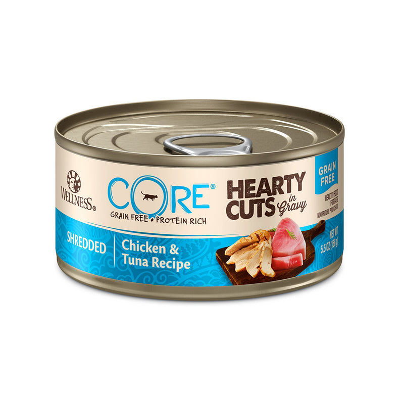 Core Hearty Cuts Shredded Chicken & Tuna Cat Wet Food