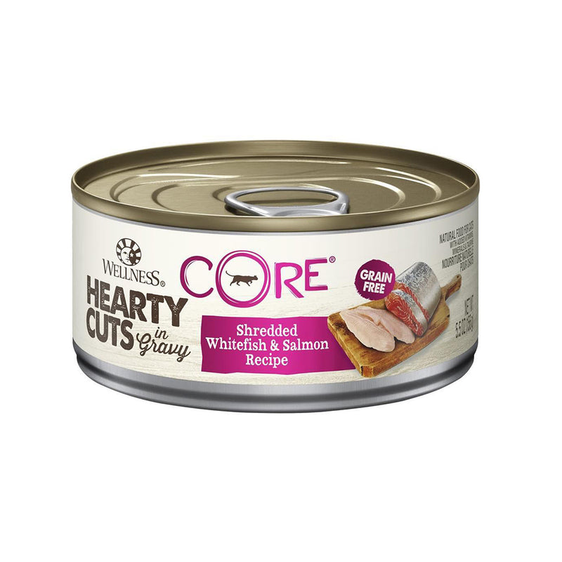 Core Hearty Cuts Shredded Whitefish & Salmon Cat Wet Food