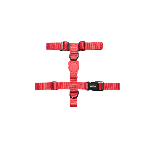 Neon Coral H-Harness